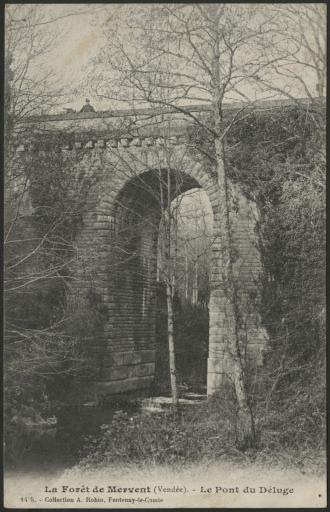 Le pont du Déluge (vue 1) et le vieux pont de la Vallée (ou pont des Ouillères, vue 2) / H. Dutate phot. (vue 2).